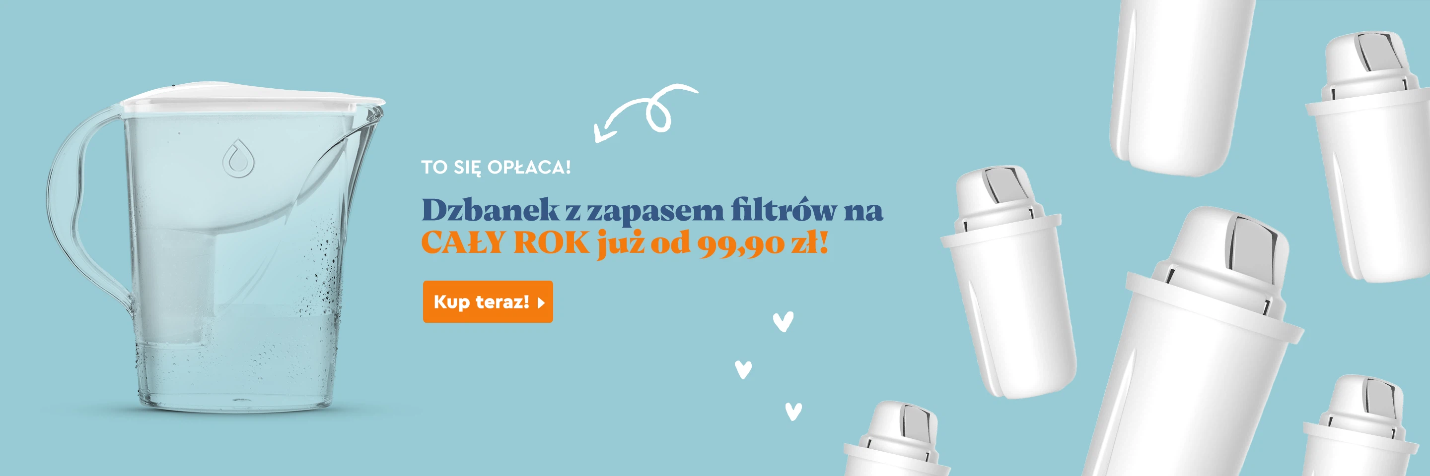 dzbanek z 12 filtrami za 99,90