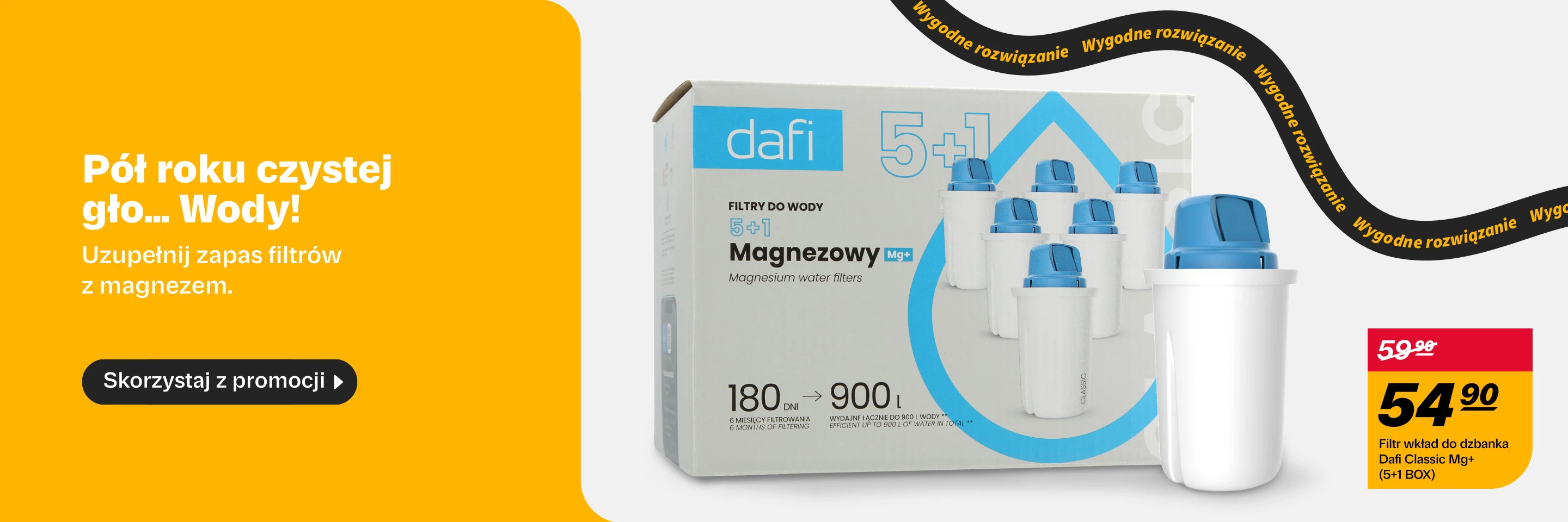 6 filtrów Dafi w promocji!