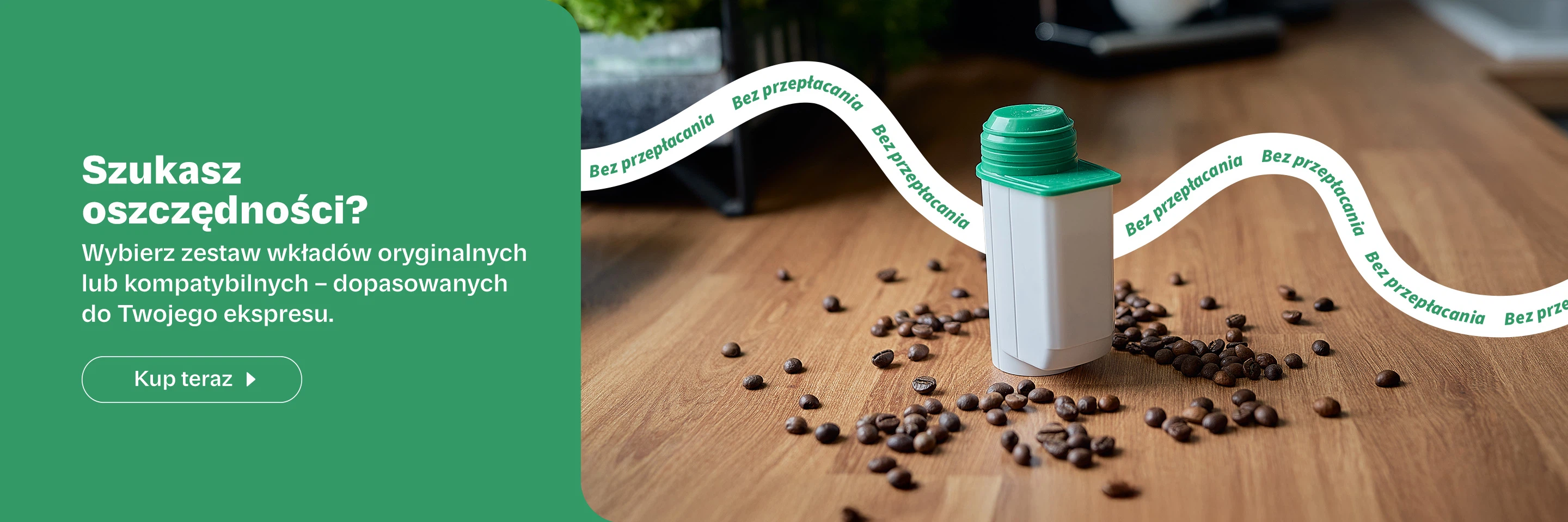 wybierz filtr do swojego ekspresu