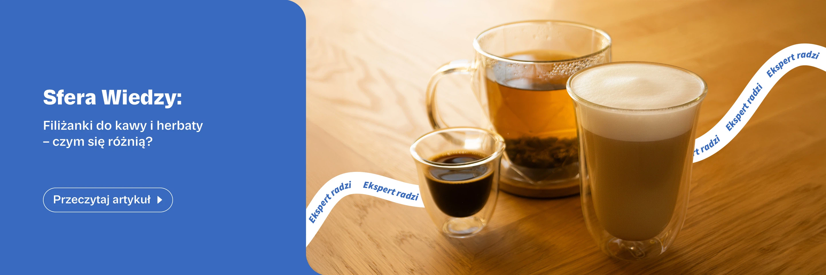 Jakich filiżanek używać do kawy, a jakich do herbaty?