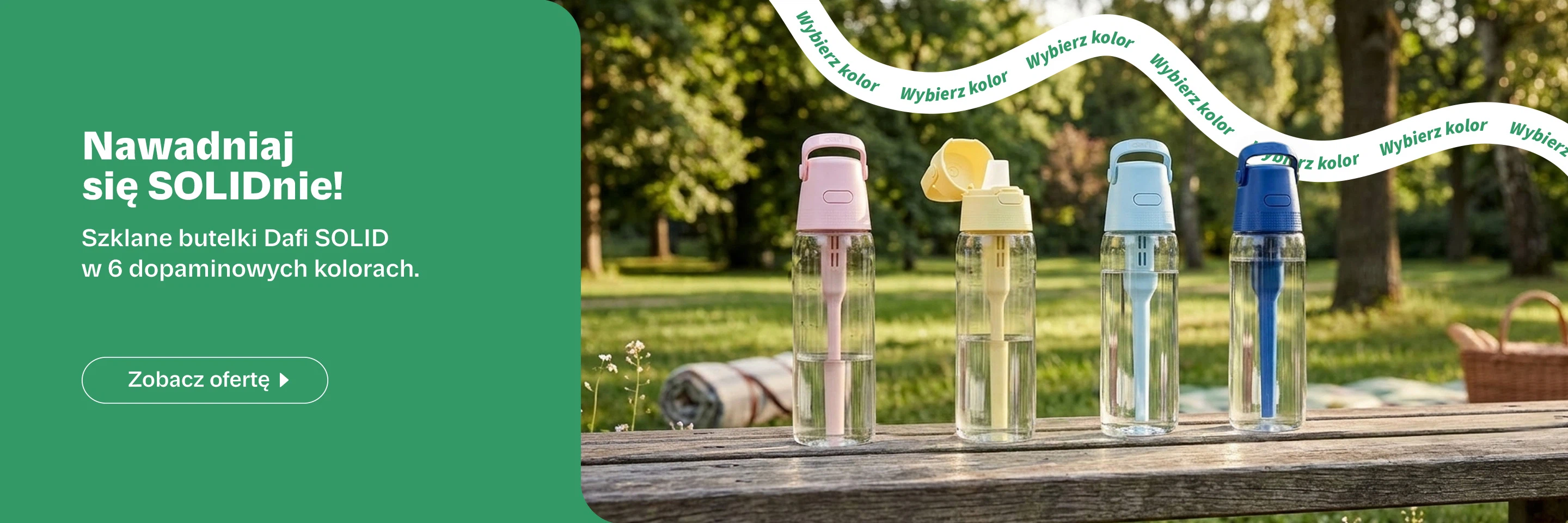 butelki szklane Dafi