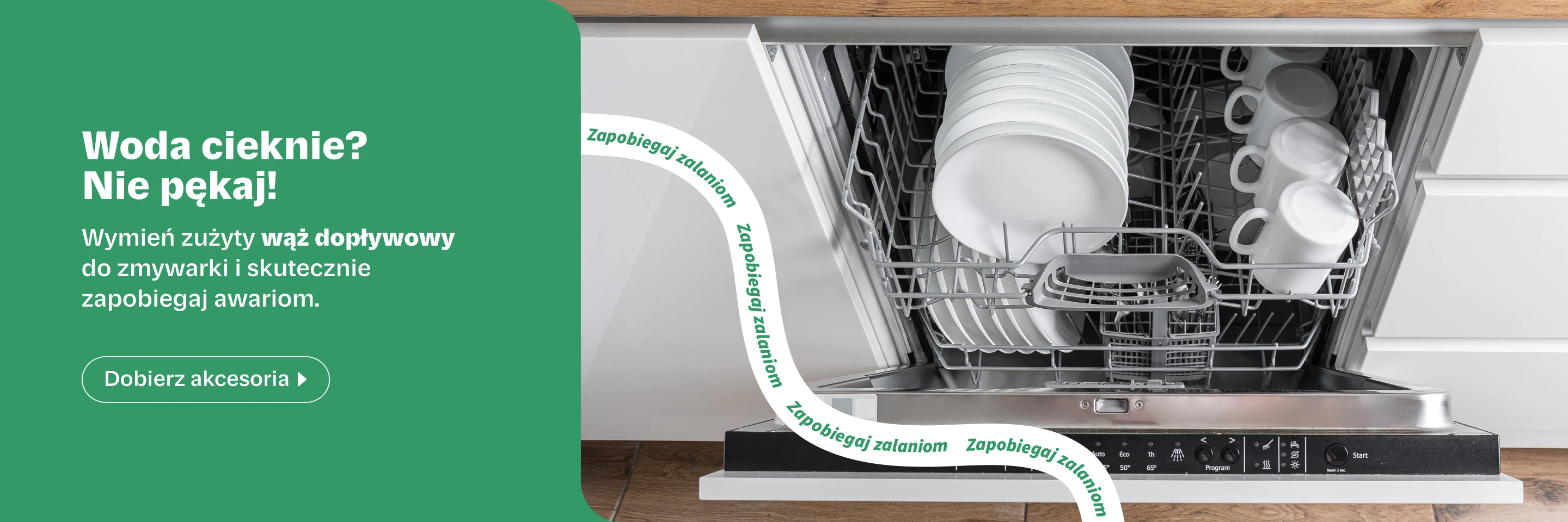 awaria zmywarki? Kup wąż dopływowy!