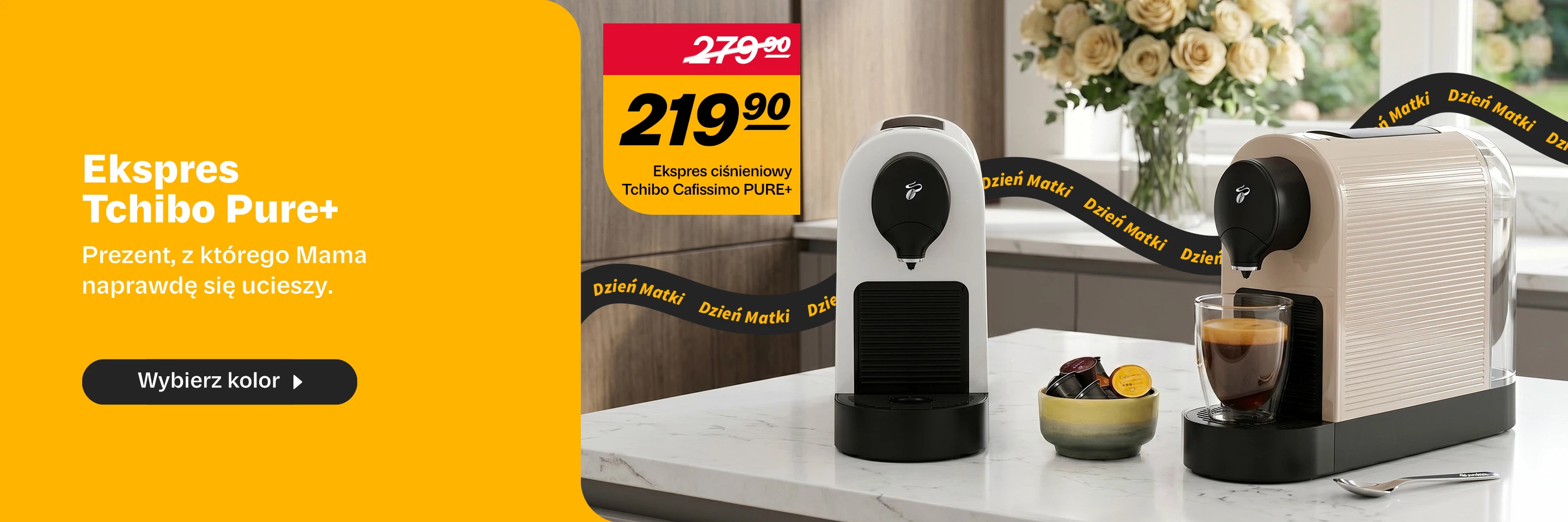 promocja na ekspresy kapsułkowe Tchibo