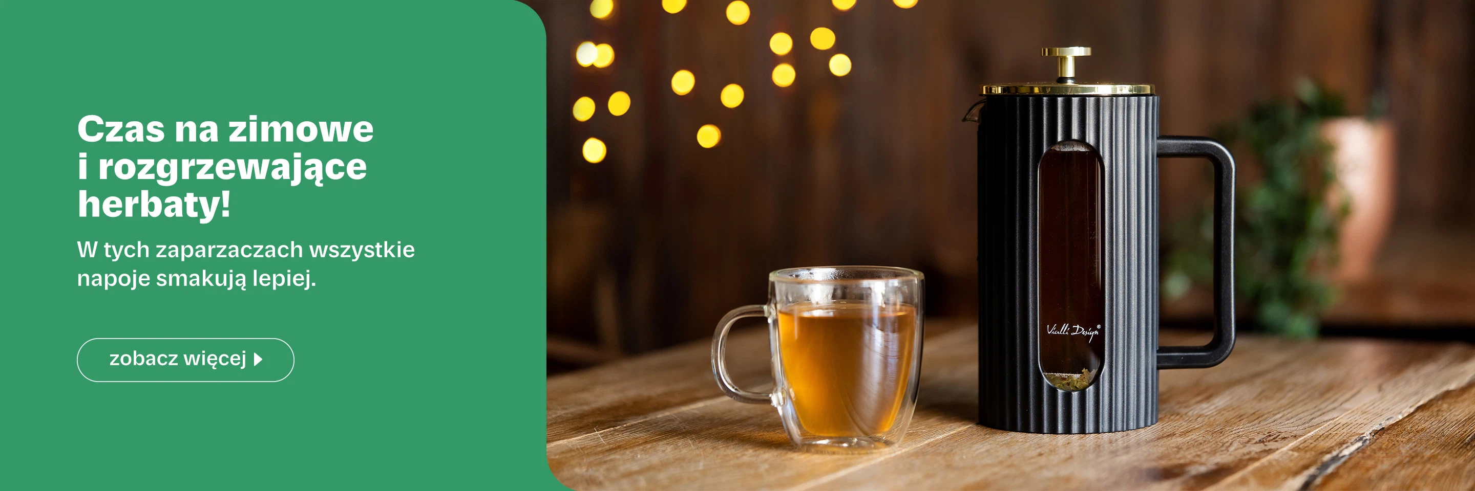 zaparzacze Vialli design na zimę