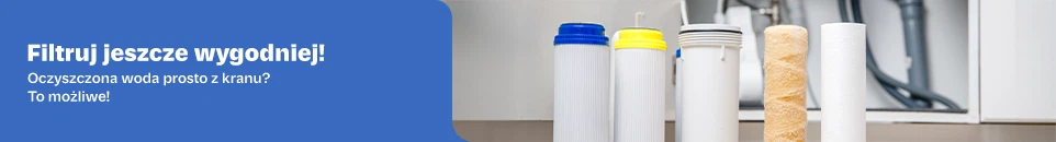 Baner kategorii Systemy filtracji podzlewowej