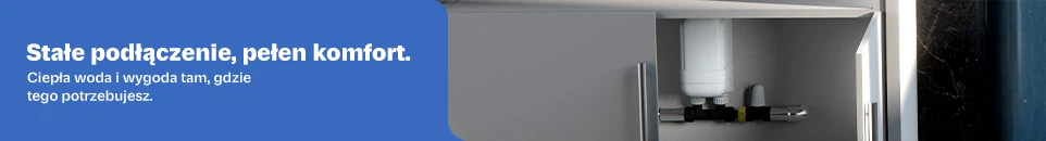 Baner kategorii Podgrzewacze z przyłączem wody