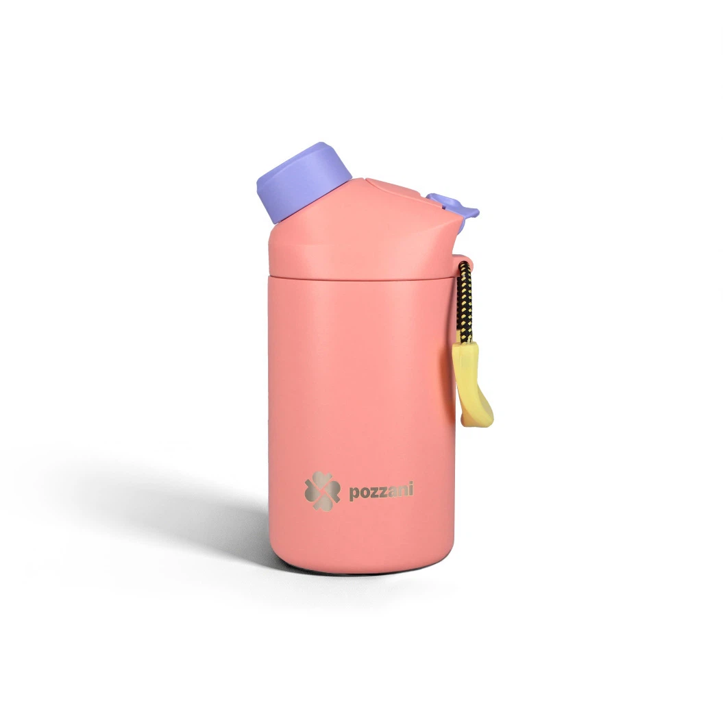 Butelka termiczna na napoje Pozzani Kenai 350 ml (pink peach) – zdjęcie 6